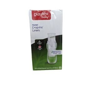 NEW PLAYTEX BABY 100 Count Sacs Nurser Drop Ins Liners‎